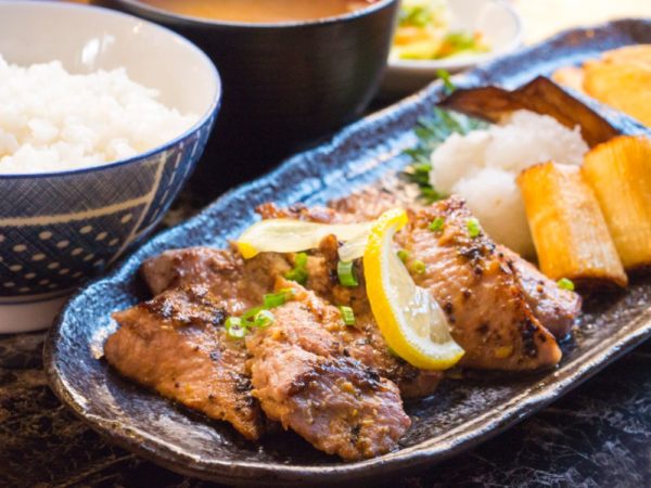 magurohohomin まぐろのほほ肉のステーキ御膳